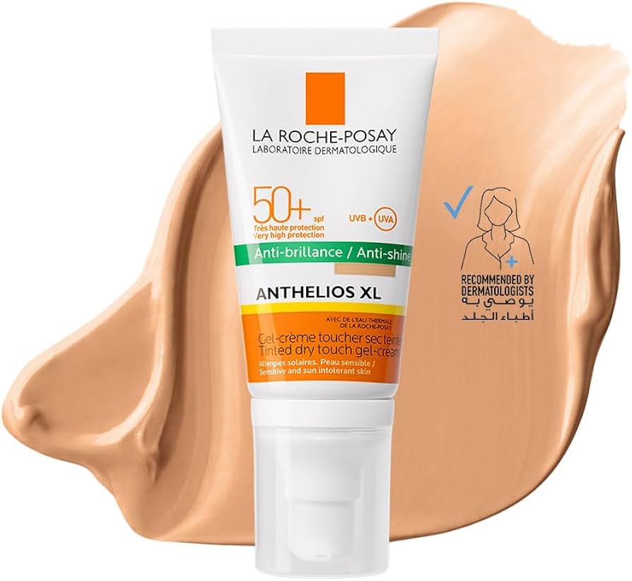 Anthelios Oil Control Gel-Cream Tinted SPF50+ – Matte Sunscreen for Oily Skin