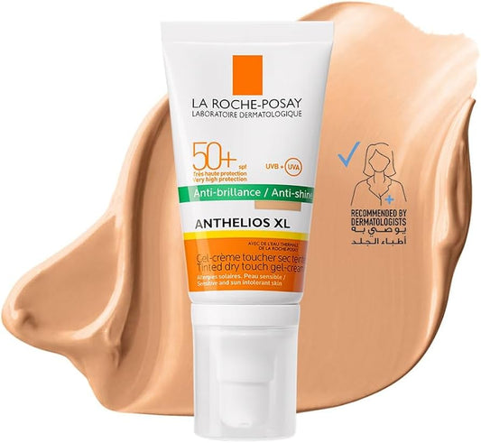 Anthelios Oil Control Gel-Cream Tinted SPF50+ – Matte Sunscreen for Oily Skin