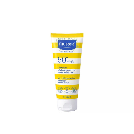 Mustela Very High Protection Sun Lotion SPF50+ – Baby & Kids Sunscreen