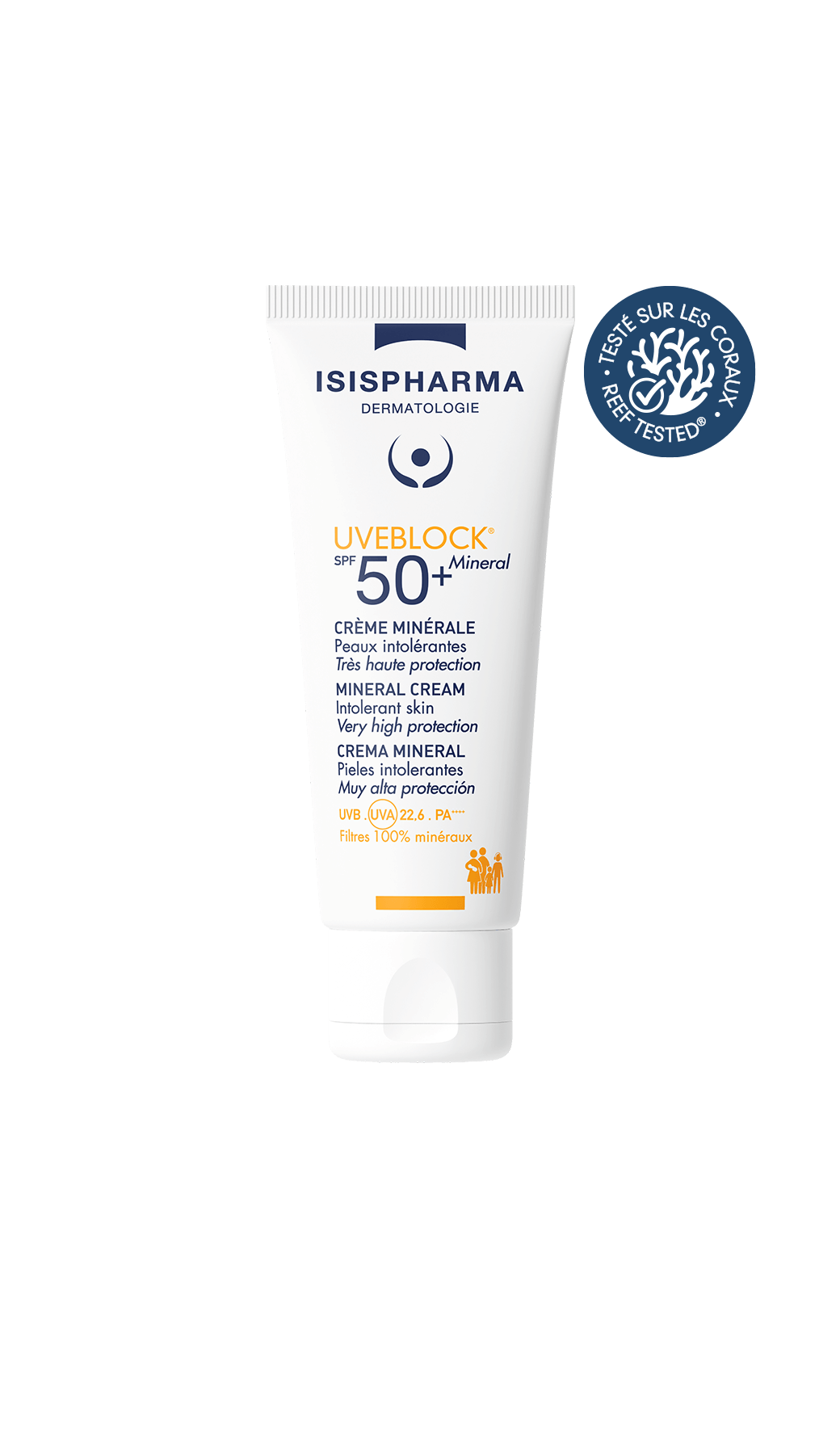 Uveblock Mineral Invisible SPF50+ – واقي شمسي لطيف للبشرة الحساسة