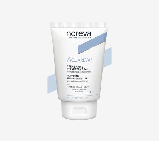 Noreva Aquareva Hand Cream – 24H Hydration & Repair for Dry Hands