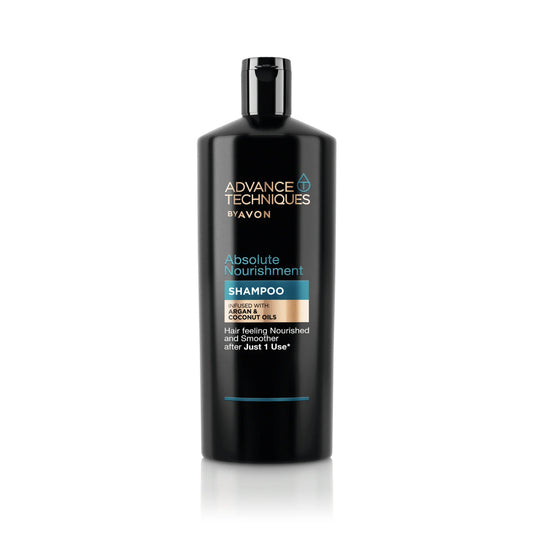Avon Advance Techniques Argan Shampoo 700ml – Nourishing & Repair for Dry Hair