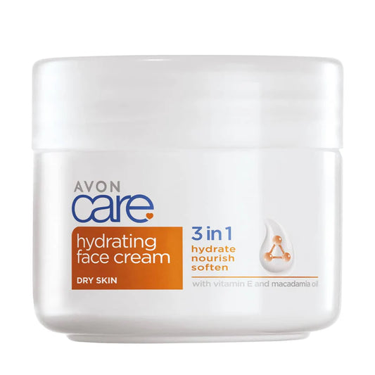 Avon Care 3-in-1 Cream for Dry Skin – Face, Hands & Body Moisturizer