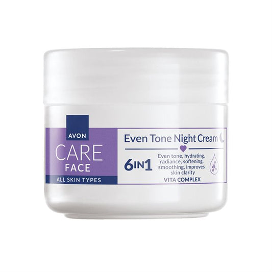 Avon Anew 6-in-1 Even Tone Night Cream – Brightening & Anti-Aging Moisturizer