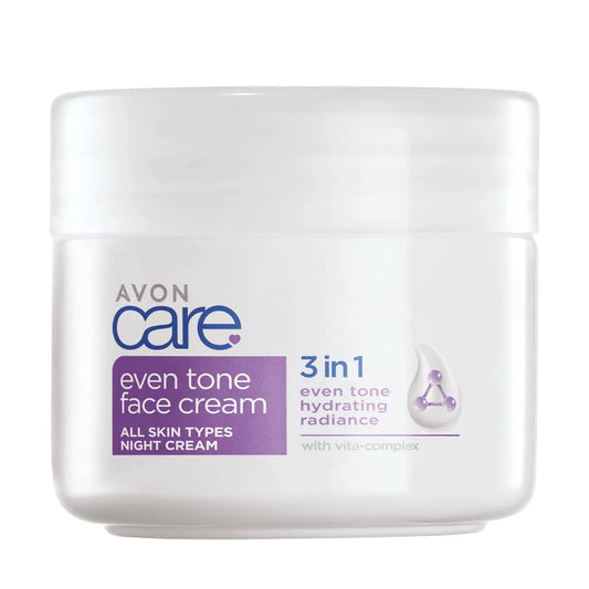 Avon Anew Even Tone 3-in-1 Night Cream – Brightening & Skin Renewal Moisturizer